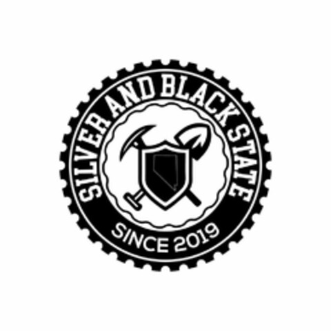 SILVER AND BLACK STATE SINCE 2019 Logo (USPTO, 25.06.2019)