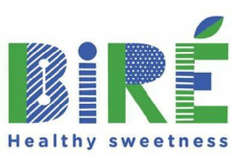 BIRE HEALTHY SWEETNESS Logo (USPTO, 07/24/2019)