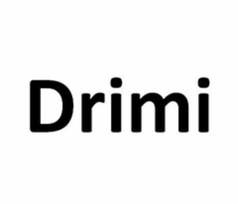 DRIMI Logo (USPTO, 07/26/2019)