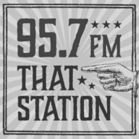 95.7 FM THAT STATION Logo (USPTO, 12.09.2019)