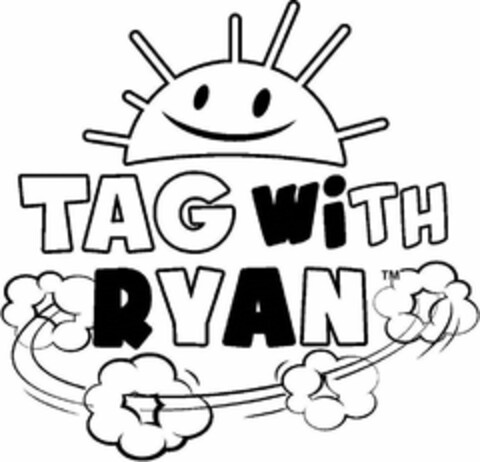 TAG WITH RYAN Logo (USPTO, 09/23/2019)