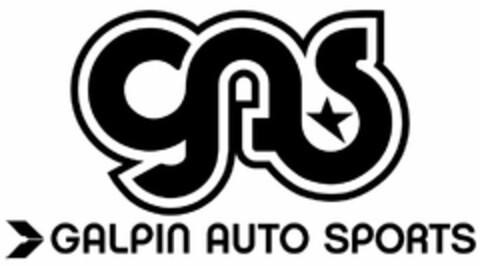 GAS GALPIN AUTO SPORTS Logo (USPTO, 13.11.2019)
