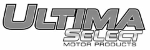 ULTIMA SELECT MOTOR PRODUCTS Logo (USPTO, 12/13/2019)