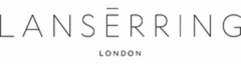 LANSERRING LONDON Logo (USPTO, 08.01.2020)