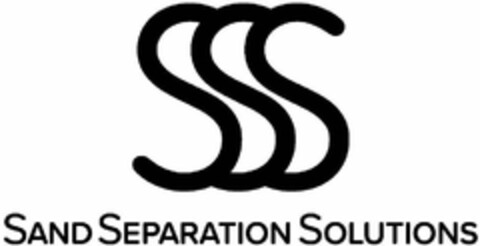 SSS SAND SEPARATION SOLUTIONS Logo (USPTO, 04.03.2020)
