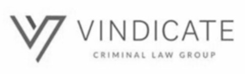 V VINDICATE CRIMINAL LAW GROUP Logo (USPTO, 04/27/2020)