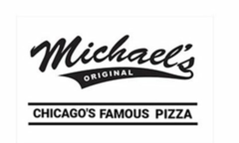 MICHAEL'S ORIGINAL CHICAGO'S FAMOUS PIZZA Logo (USPTO, 07/23/2020)