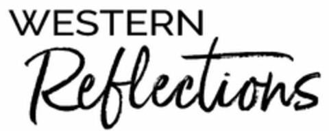 WESTERN REFLECTIONS Logo (USPTO, 08/31/2020)