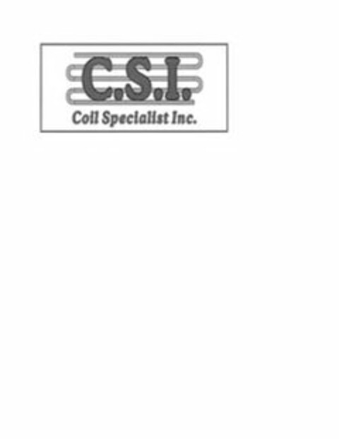 C.S.I. COIL SPECIALIST INC. Logo (USPTO, 09/02/2020)