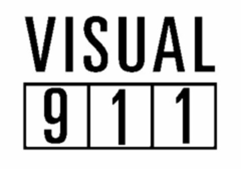 VISUAL 911 Logo (USPTO, 20.04.2009)