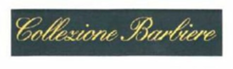 COLLEZIONE BARBIERE Logo (USPTO, 06/24/2009)