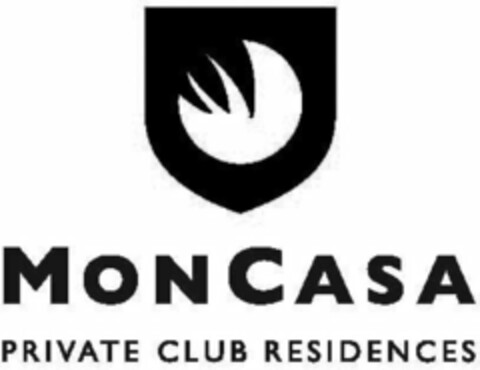 MONCASA PRIVATE CLUB RESIDENCES Logo (USPTO, 10/14/2009)