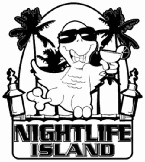 NIGHTLIFE ISLAND Logo (USPTO, 07/12/2010)