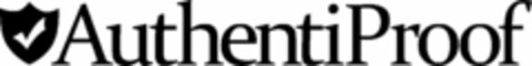 AUTHENTIPROOF Logo (USPTO, 02/10/2011)