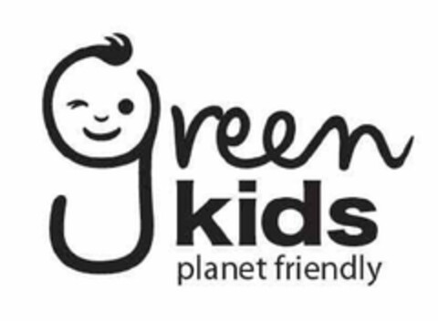 GREEN KIDS PLANET FRIENDLY Logo (USPTO, 05.05.2011)