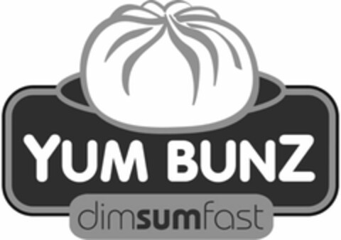 YUM BUNZ DIM SUM FAST Logo (USPTO, 13.07.2011)