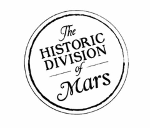 THE HISTORIC DIVISION OF MARS Logo (USPTO, 02/15/2012)