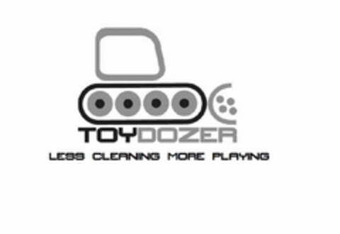 TOYDOZER LESS CLEANING MOR PLAYING Logo (USPTO, 02/20/2012)