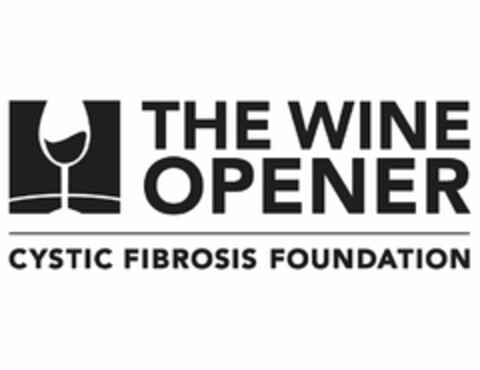 THE WINE OPENER CYSTIC FIBROSIS FOUNDATION Logo (USPTO, 05/07/2013)