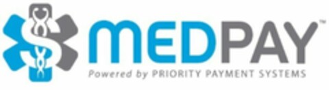 MEDPAY POWERED BY PRIORITY PAYMENT SYSTEMS Logo (USPTO, 01.07.2013)