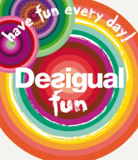 HAVE FUN EVERY DAY! DESIGUAL FUN Logo (USPTO, 19.07.2013)