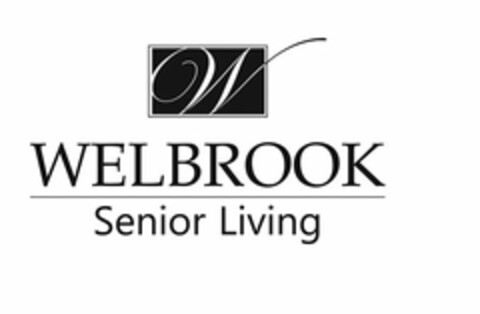W WELBROOK SENIOR LIVING Logo (USPTO, 07.10.2013)
