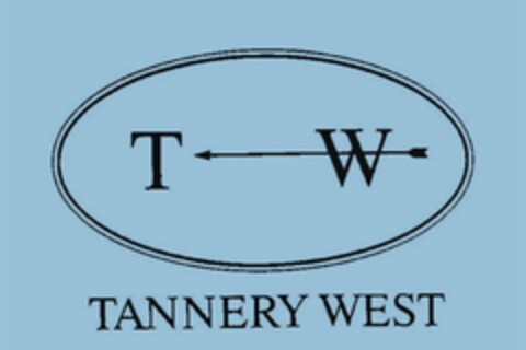 TW TANNERY WEST Logo (USPTO, 28.10.2013)