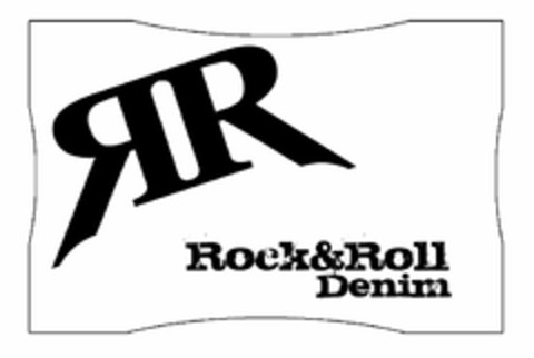 RR ROCK&ROLL DENIM Logo (USPTO, 01/16/2014)