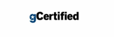 GCERTIFIED Logo (USPTO, 22.04.2014)