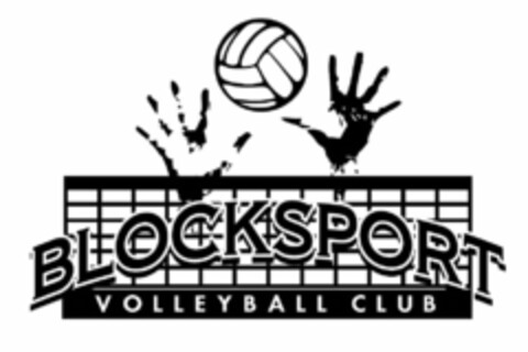 BLOCKSPORT VOLLEYBALL CLUB Logo (USPTO, 30.06.2014)