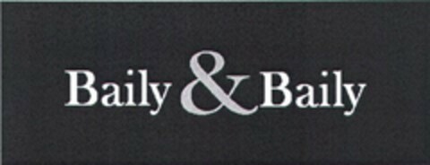 BAILY & BAILY Logo (USPTO, 13.08.2014)