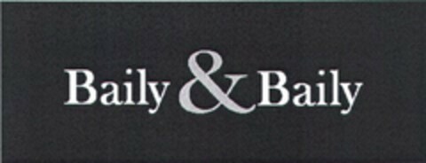 BAILY & BAILY Logo (USPTO, 08/13/2014)