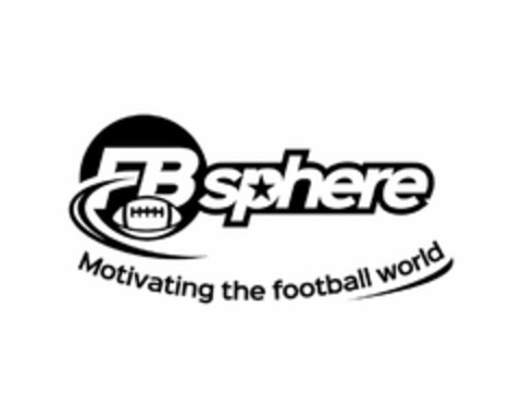 FBSPHERE MOTIVATING THE FOOTBALL WORLD Logo (USPTO, 18.08.2014)