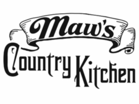 MAW'S COUNTRY KITCHEN Logo (USPTO, 12.12.2014)