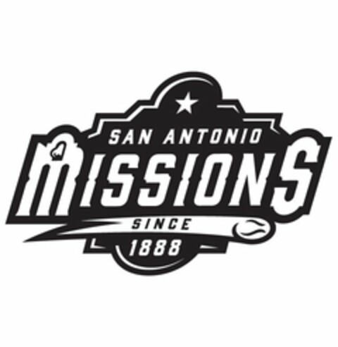 SAN ANTONIO MISSIONS SINCE 1888 Logo (USPTO, 21.01.2015)