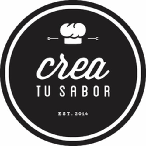 CREA TU SABOR EST. 2014 Logo (USPTO, 24.01.2015)