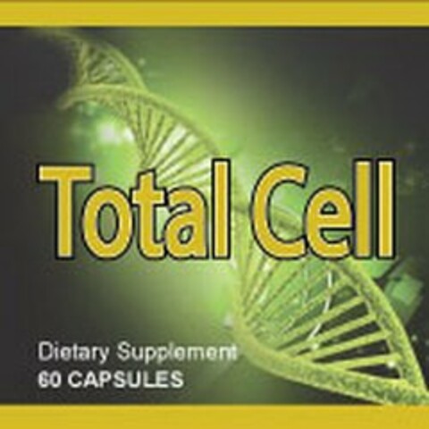 TOTAL CELL DIETARY SUPPLEMENT 60 CAPSULES Logo (USPTO, 07.04.2015)