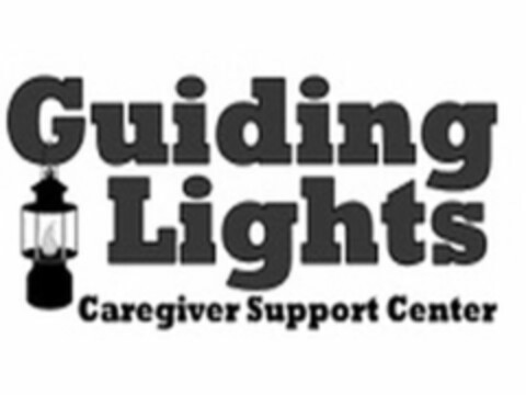 GUIDING LIGHTS CAREGIVER SUPPORT CENTER Logo (USPTO, 05/08/2015)