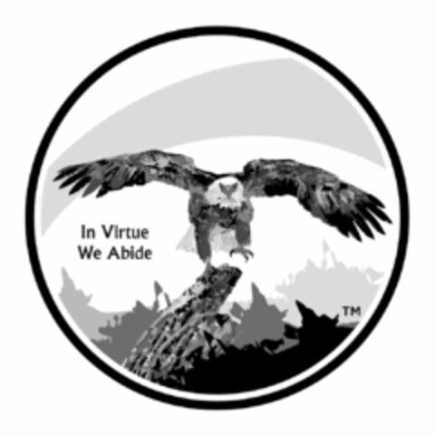 IN VIRTUE WE ABIDE Logo (USPTO, 11/27/2015)