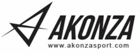 A AKONZA WWW.AKONZASPORT.COM Logo (USPTO, 27.06.2016)