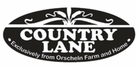 COUNTRY LANE EXCLUSIVELY FROM ORSCHELN FARM AND HOME Logo (USPTO, 08/04/2016)