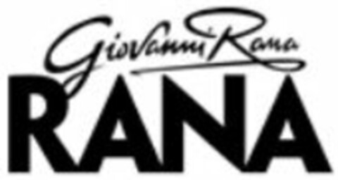 GIOVANNI RANA RANA Logo (USPTO, 31.08.2016)