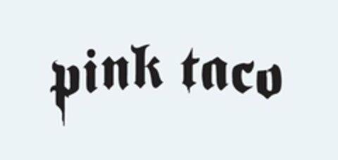 PINK TACO Logo (USPTO, 10/07/2016)