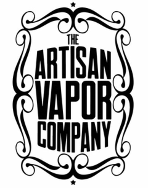 THE ARTISAN VAPOR COMPANY Logo (USPTO, 10/21/2016)