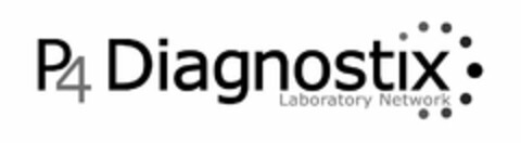 P4 DIAGNOSTIX LABORATORY NETWORK Logo (USPTO, 21.11.2016)