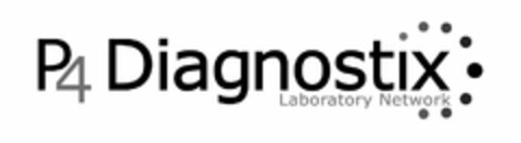 P4 DIAGNOSTIX LABORATORY NETWORK Logo (USPTO, 11/21/2016)