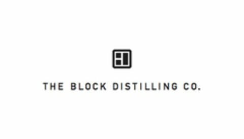 THE BLOCK DISTILLING CO. Logo (USPTO, 04.01.2017)