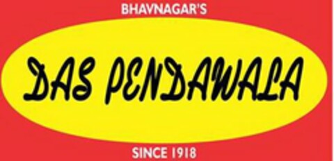 BHAVNAGAR'S DAS PENDAWALA SINCE 1918 Logo (USPTO, 26.05.2017)