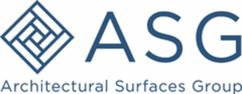 ASG ARCHITECTURAL SURFACES GROUP Logo (USPTO, 31.07.2017)