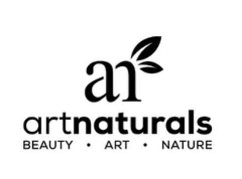 AN ARTNATURALS BEAUTY · ART · NATURE Logo (USPTO, 02.10.2017)